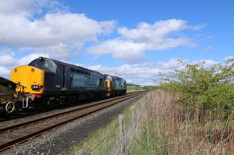 Photo of 37218 + 37605 - 6K30 - Stanley Quarry