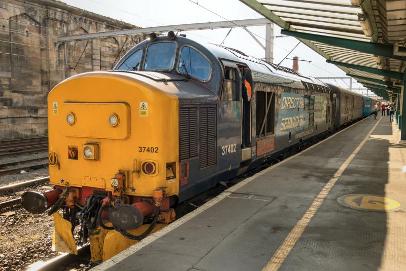 Photo of 37402 at Carlisle. 22.7.15