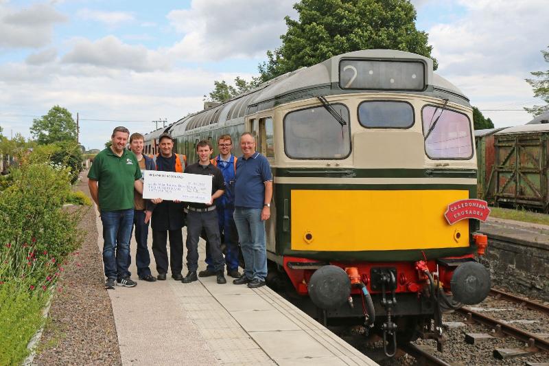 Photo of Caledonian Railway presentation