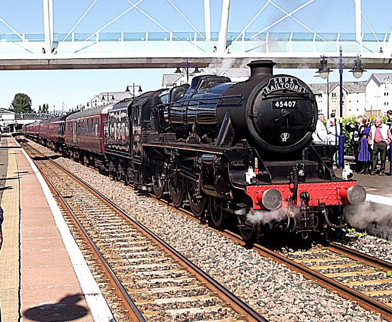 Photo of 45407 at Stirling