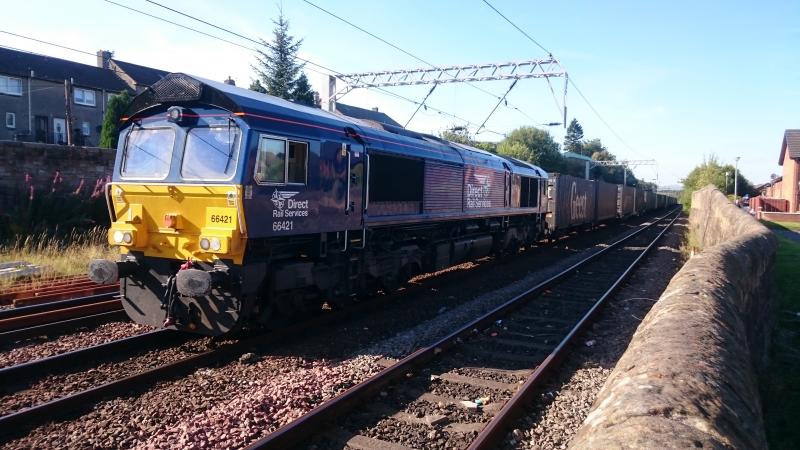 Photo of 66 421 at Coatbridge