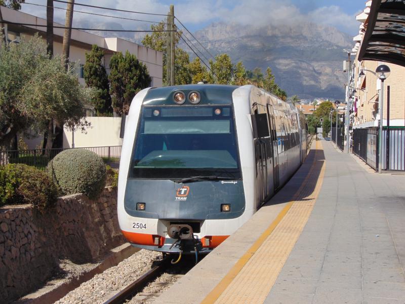 Photo of FGV DMU at Altea Garganes (Spain)