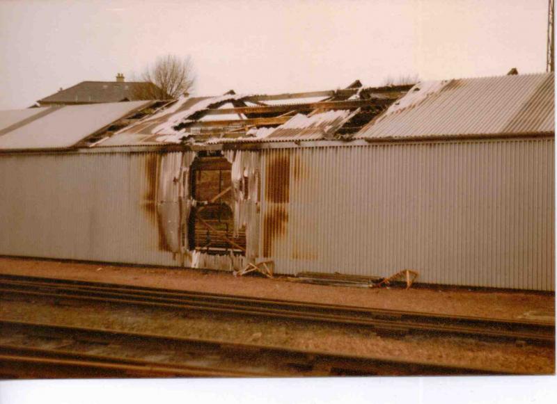 Photo of Eastfield Fuel point fire 1982