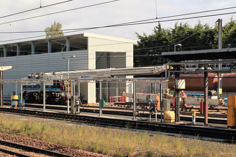 Photo of Track work at Craigentinny