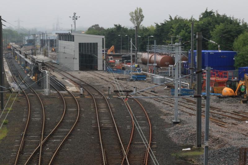 Photo of Final track layout at Craigentinny