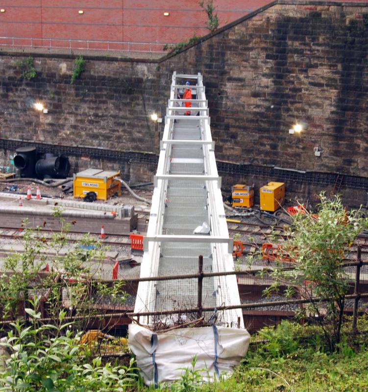 Photo of QS Signal Gantry Top View 