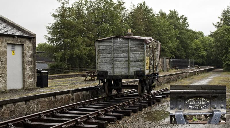 Photo of EX ADMIRALTY WAGON MAUD RLY MUSEUM 14.6.16.JPG