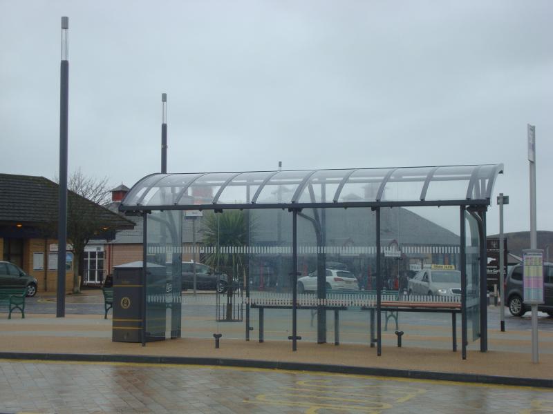 Photo of Bus Stop/Shelter Outside Oban Station