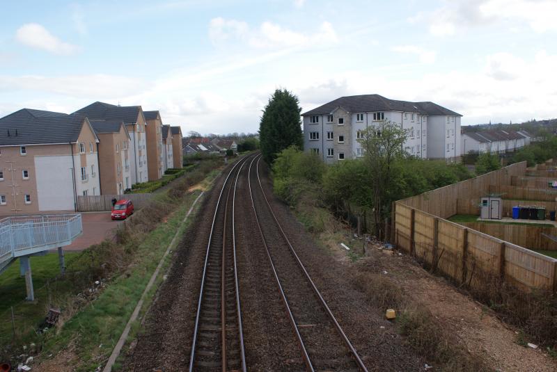 Photo of Old view looking south from Cornton Blue Bridge