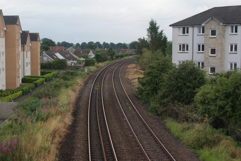 Photo of View looking south from Cornton Blue Bridge on 23.07.17