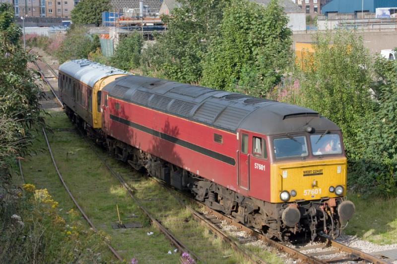 Photo of 57601 & Inspection saloon 999506 at Waterloo