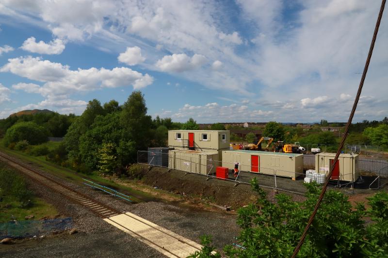 Photo of Niddrie works compound