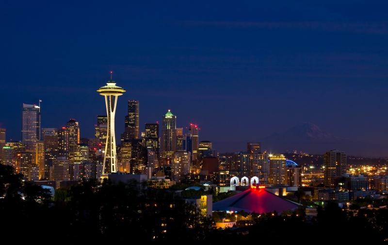 Photo of Seattle skyline