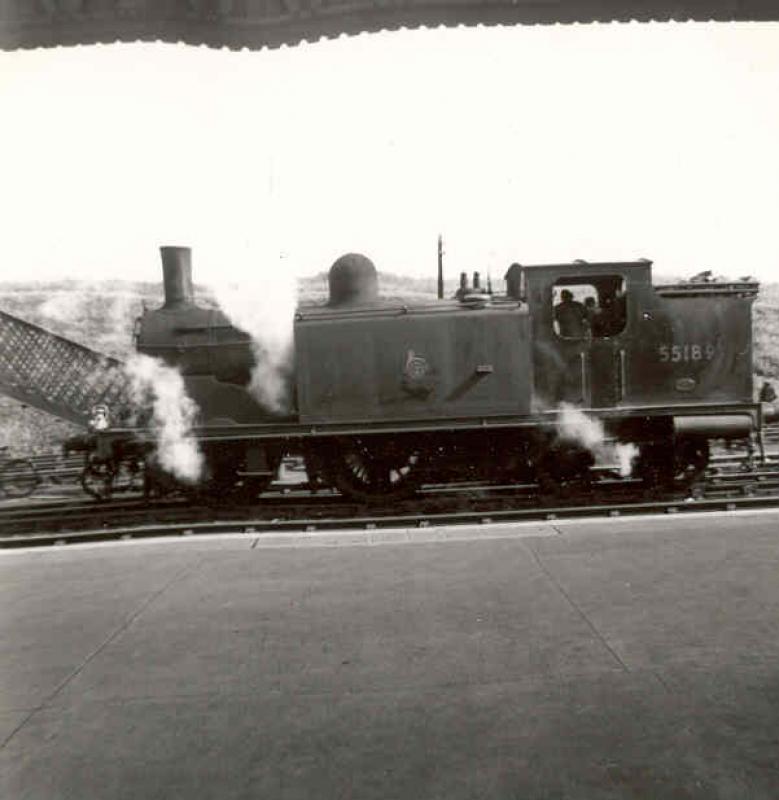 Photo of 55189 at Carstairs around 1964