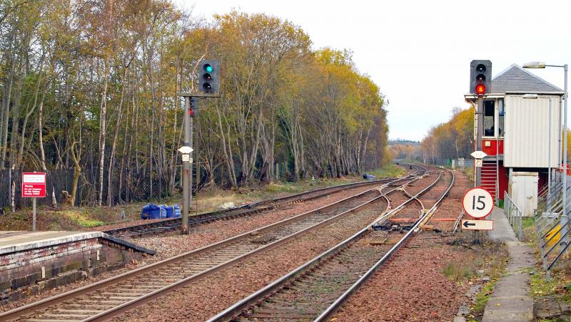 Photo of Barrhead lineside Clearance Pre-Electrification