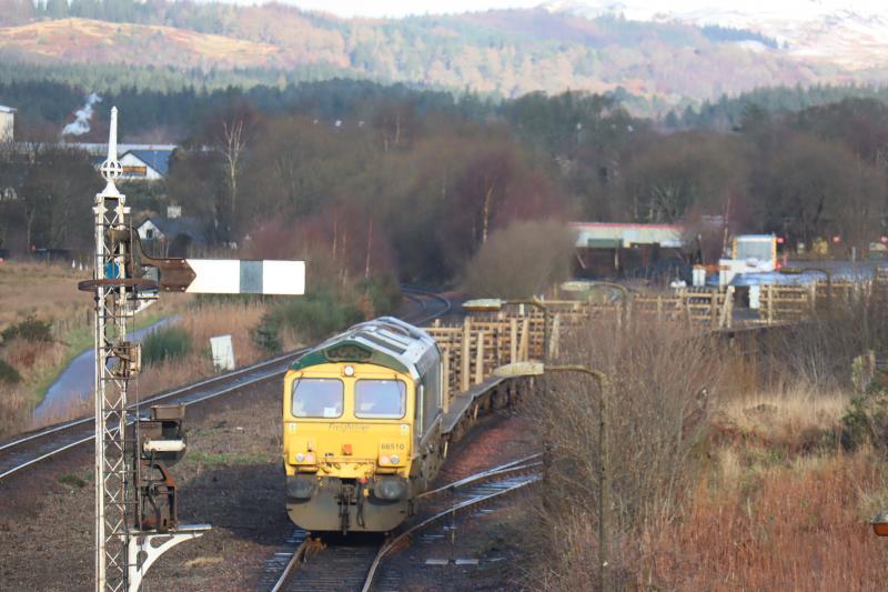 Photo of Freightliner 66510 at Fort William Yard