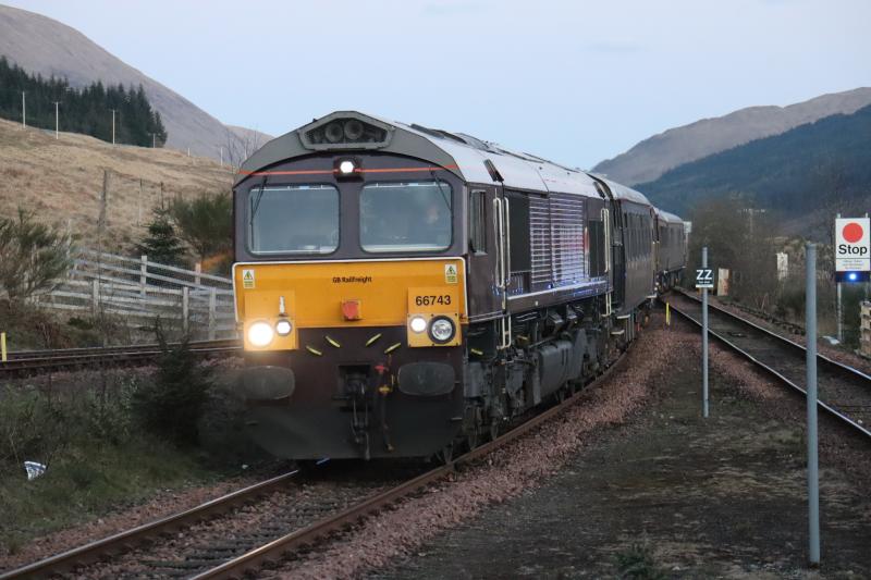 Photo of GBRf 66743 on Royal Scotsman