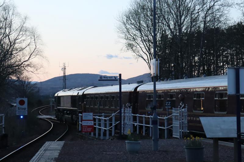 Photo of GBRf 66743 Departing Bridge of Orchy