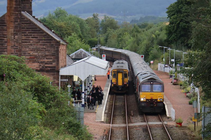 Photo of 66746 on Royal Scotsman @ Dalmally