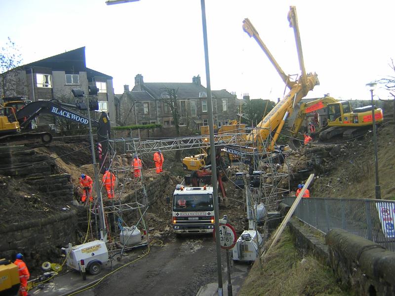 Photo of Bridge Replacement 31/01/2009