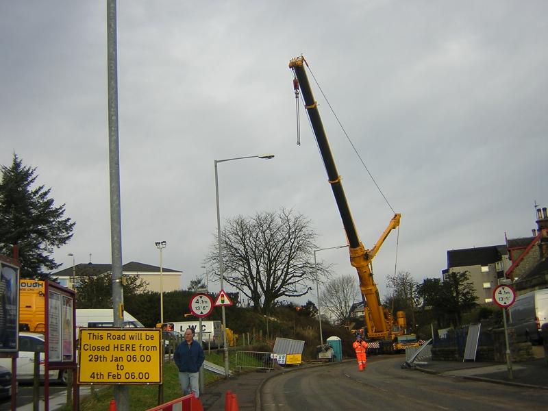 Photo of Bridge Replacement 31/01/2009