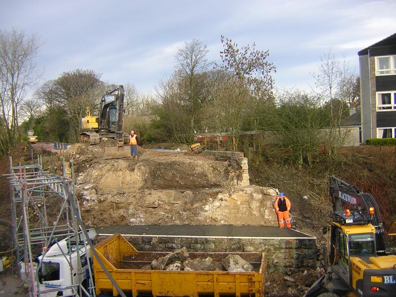 Photo of Bridge Replacement 31/01/2009