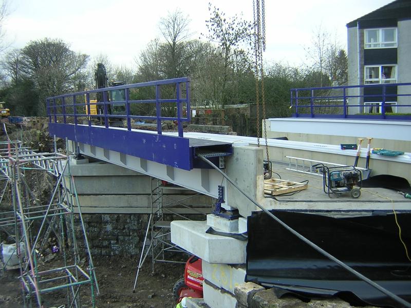 Photo of Bridge Replacement 31/01/2009