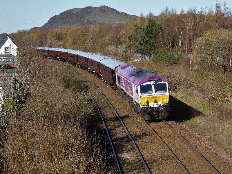 Photo of 66734 Niddrie Junction 27/03/2023