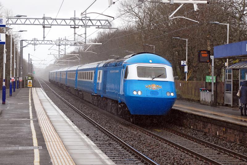 Photo of Blue Pullman HST 43047 & 43046 1Z37 Finsbury Park to Fort William