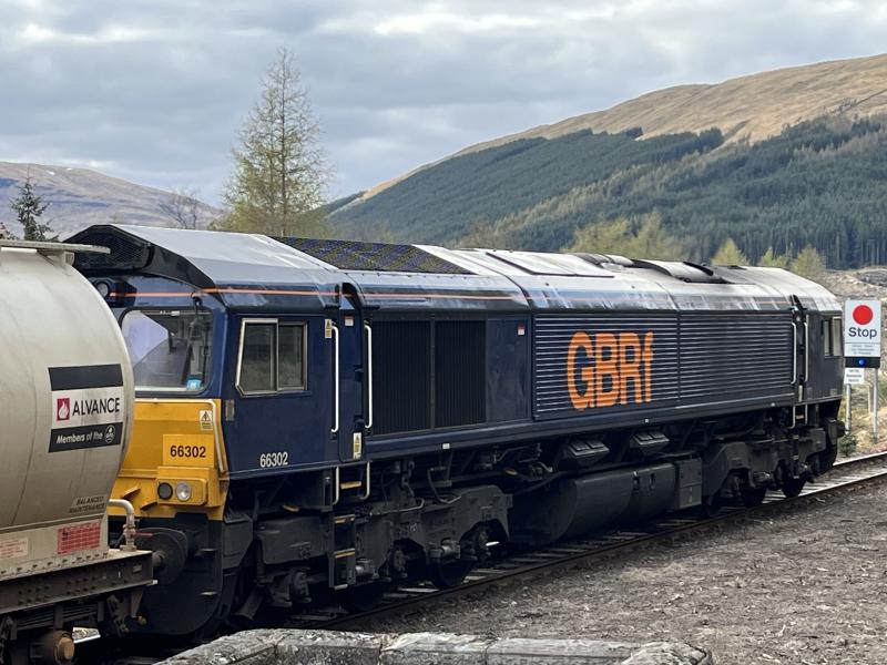 Photo of New Loco GBRf 66302 on Alcan Run