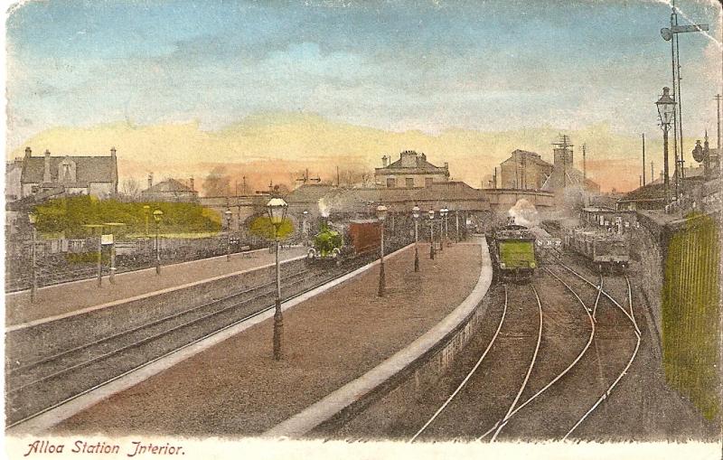 Photo of old alloa station