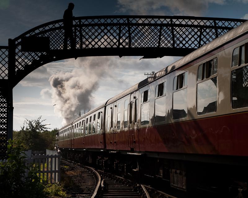 Photo of 80105 departs Bo'ness station