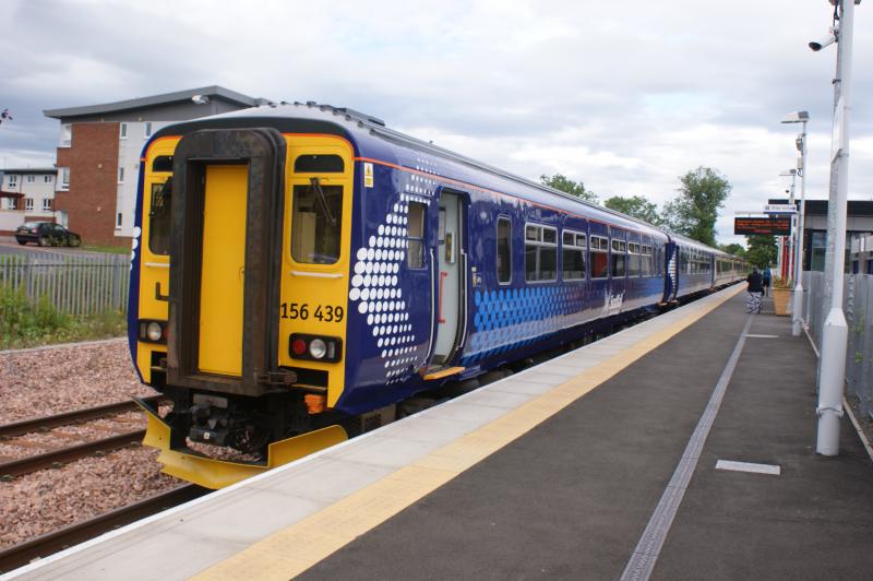 Photo of new livery at alloa