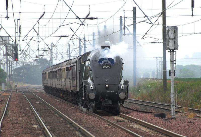 Photo of 60009 approaching Drem