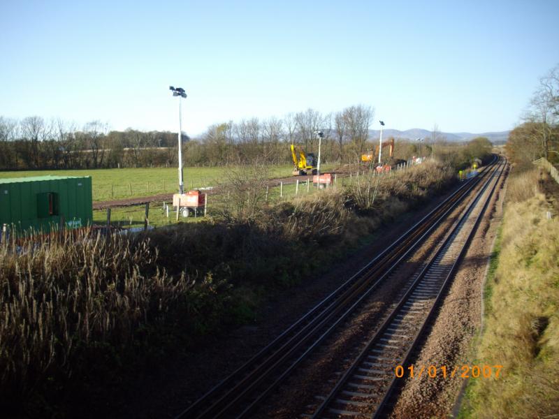 Photo of Line damage near Craigo.