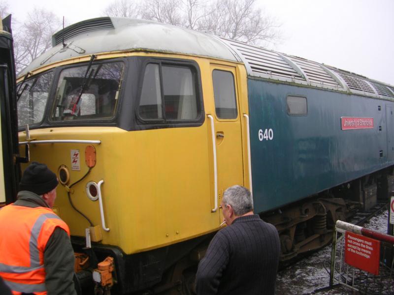 Photo of 47640 at Shackerstone on the Battlefield Line