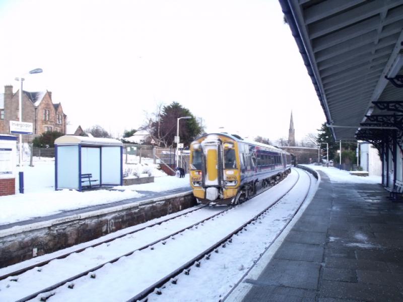 Photo of Train heading off