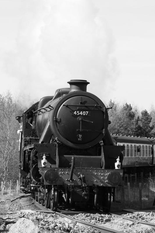 Photo of 45407 at Bo'ness