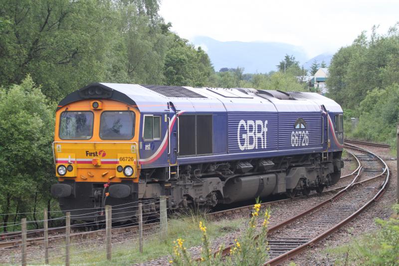 Photo of GBRf 66 at Fort William