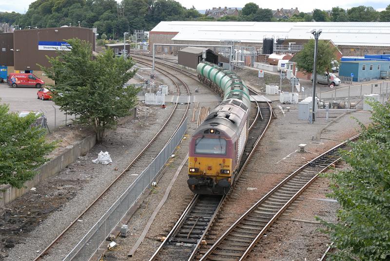 Photo of 67030 on Lairg tanks 31 July 2010