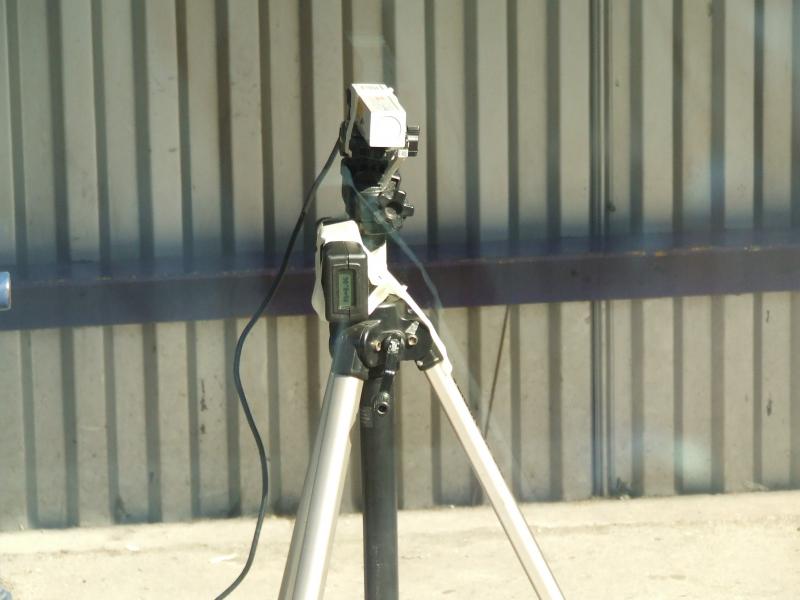 Photo of Close up of tripod and equipment