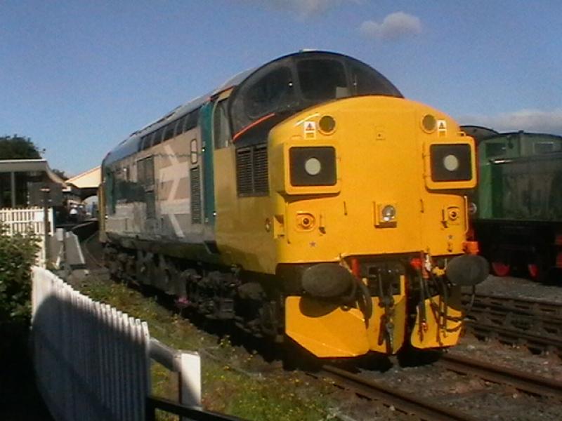 Photo of 37025 In BR Blue Livery