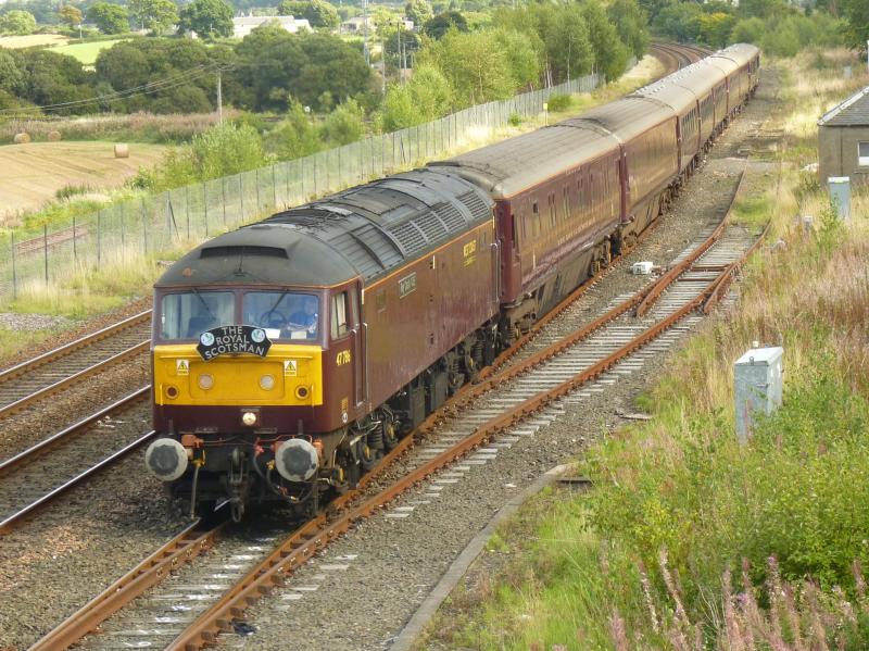 Photo of The Royal Scotsman.