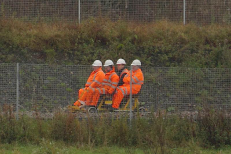 Photo of Testing Coaching Stock - Airdrie to Bathgate