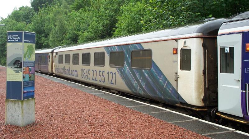 Photo of Lounge car 6703 - advert (June 2005)