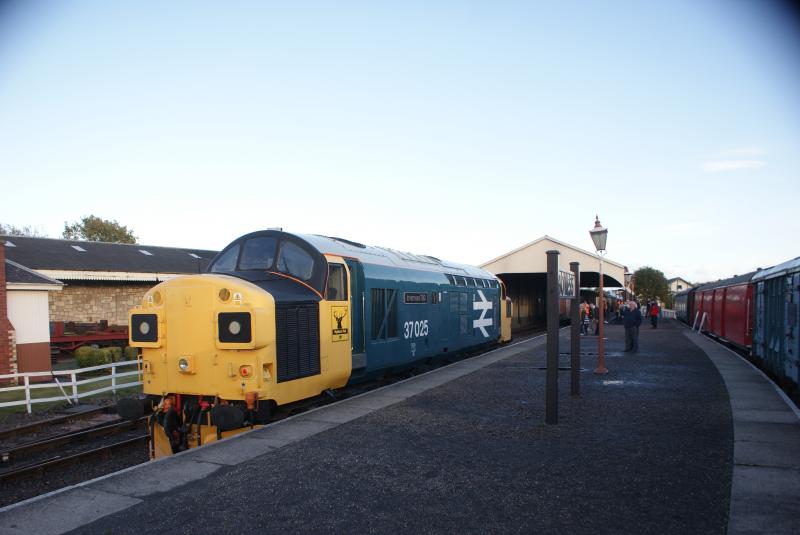 Photo of Preserved 37025 is Back Home