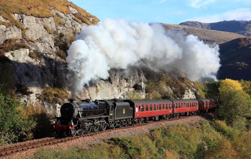 Photo of Lochailort rock cutting