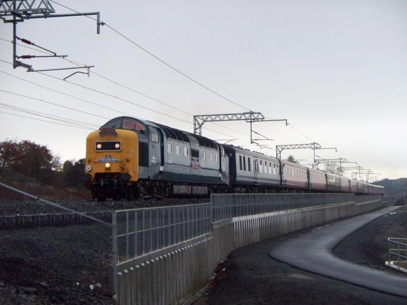 Photo of 55022 Royal Scots Grey at Hillend Loch