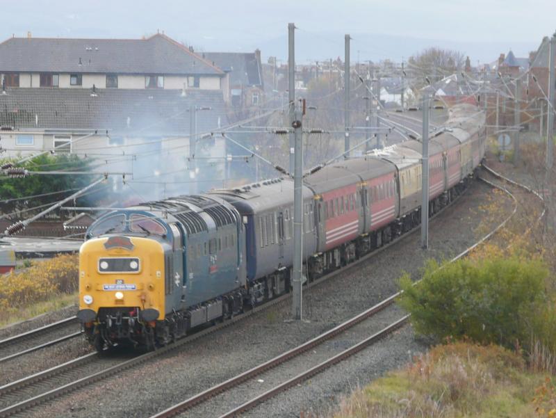 Photo of 55022 Royal Scots Grey at Troon on 1Z47 