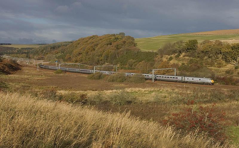 Photo of Class 91 at Grantshouse